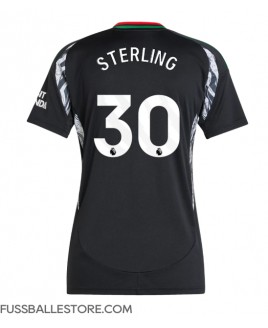 Günstige Arsenal Raheem Sterling #30 Auswärtstrikot Damen 2024-25 Kurzarm